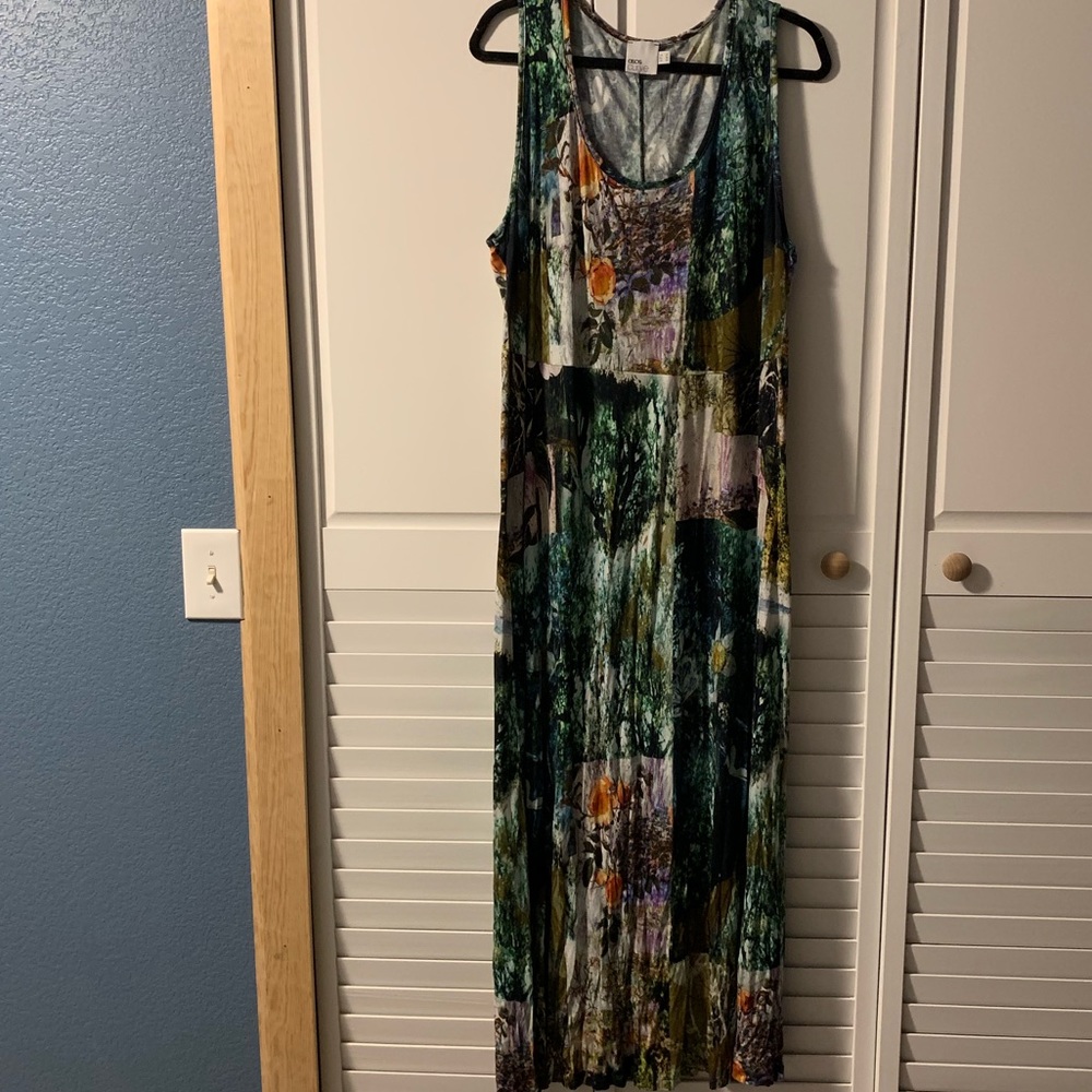 ASOS Curve Multicolored Maxi Dress